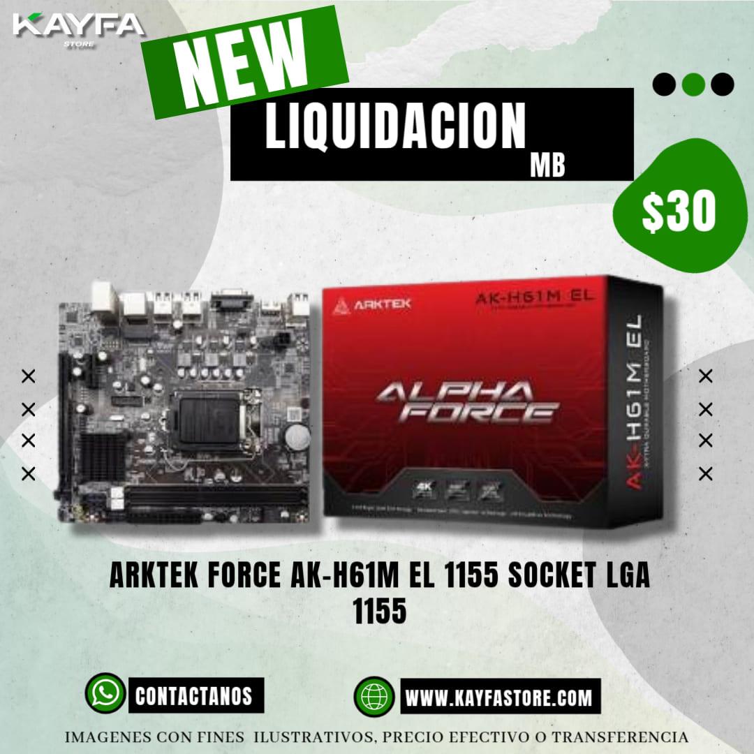 ARKTEK FORCE AK-H61M EL 1155 SOCKET LGA 1155