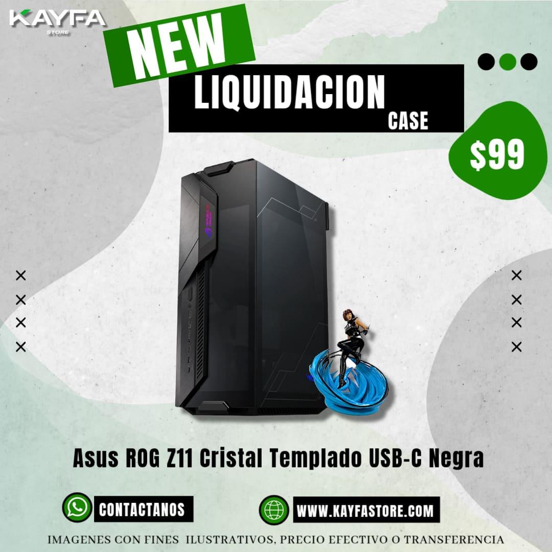 Asus ROG Z11 Cristal Templado USB-C Negra
