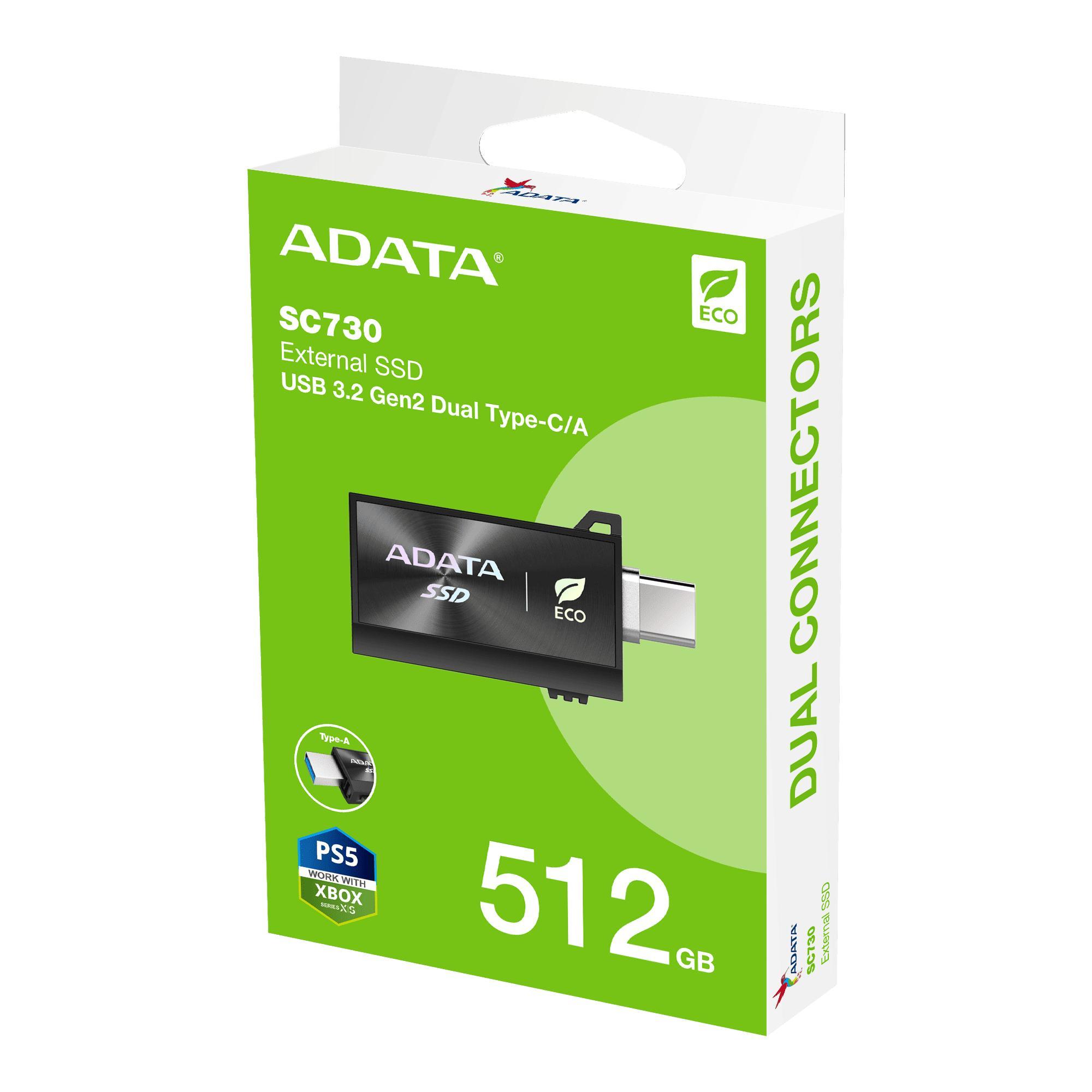 DISCO EXTERNO ADATA SC730 512GB SC730-512-CACTI