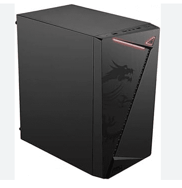 Gabinete Gamer MSI MAG SHIELD M301-Mini Torre-Micro ATX/Mini-ITX