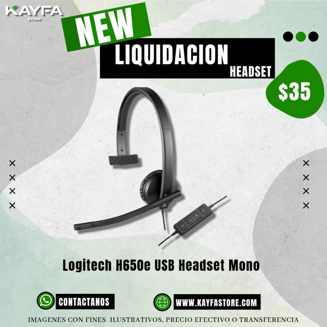 Logitech H650e USB Headset Mono
